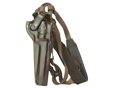 Galco Kodiak Shoulder Holster, Fits S&W 500 With 8.375" Barrel, Right Hand, Havana Leather