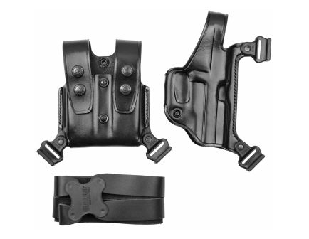 Galco Miami Classic Shoulder Holster, Fits Sig P226, Right Hand, Black Leather
