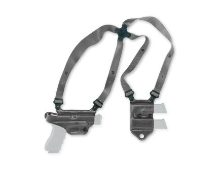 Galco Miami Classic II Shoulder Holster, Fits Glock 17/19/26, Right Hand, Black