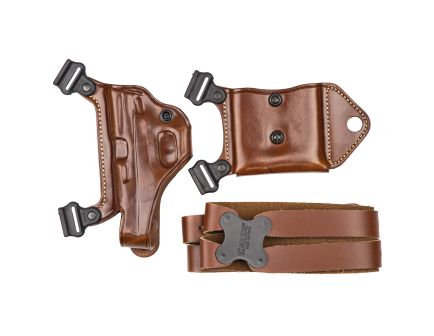 Galco Miami Classic II Right Hand Shoulder Holster for Glock 43/43X, Tan - MCII652