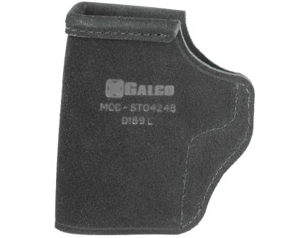 Galco Stow-N-Go Inside The Pant Holster, Fits 1911 With3" Barrel, Right Hand, Black Leather