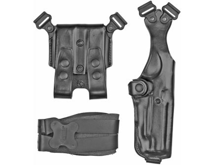 Galco VHS 4.0, Shoulder Holster, Ambidextrous, Black, 1911 4"/5"