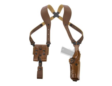 Galco VHS 4.0, Shoulder Holster, Ambidextrous, Tan, 1911 4"/5"