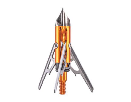 Rage 2.13"/100 gr 3-Blade Chisel Broadhead, Orange Pack of 3