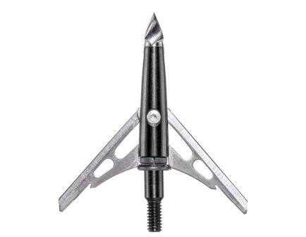 Rage Black 2"/100 gr 2-Blade Chisel Broadhead, Black Pack of 3