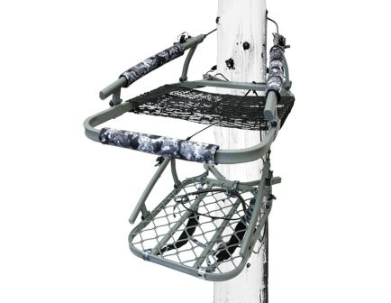 Hawk Ultra Lite Climber 20" x 27" Climbing Tree Stand, Camouflage 300 lb