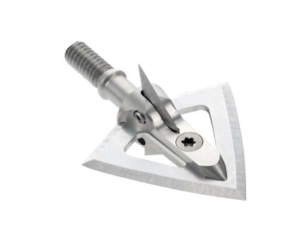 NAP DeepCuts Vented 1.06"/100 gr Fixed Blade Broadhead, Stainless Pack of 3