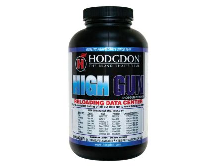 Hodgdon High Gun 12 Gauge Smokeless Pistol/Shotgun Powder, 1 lb