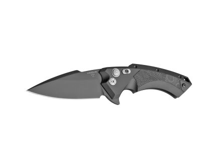 Hogue X5 4" Spear Point Blade Folding Knife, Black - 34559