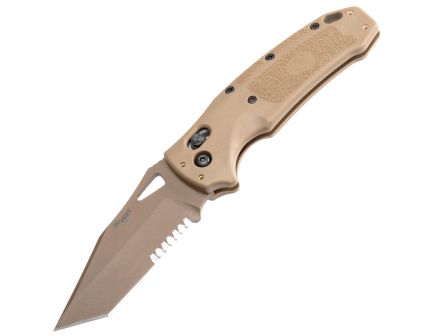 Hogue K320 M17, Folding Knife, Tanto Point, 3.5", PVD Coyote Tan Finish