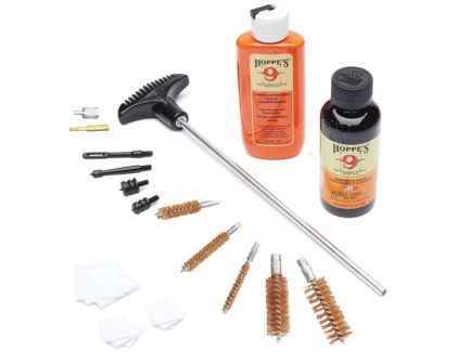 Hoppe's 12 Gauge/9mm/.22 Cal/.223 Cal/.40 Cal/.45 Cal/.270 CalUniversal Gun Cleaning Kit w/o Mop