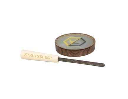 HS Strut Select Turkey Closing Time Glass Pot Call, American Walnut