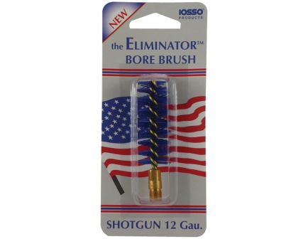 IOSSO Products Eliminator 12 Gauge Premium Bore Brush, Cobalt Blue