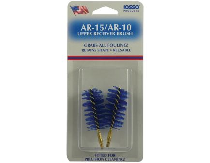 IOSSO Products Upper Receiver Brush w/Stud, Blue Pack of 2