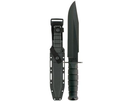 KA-BAR KA-BAR 12.8" Clip Point Fixed Blade Knife, Black - 1269