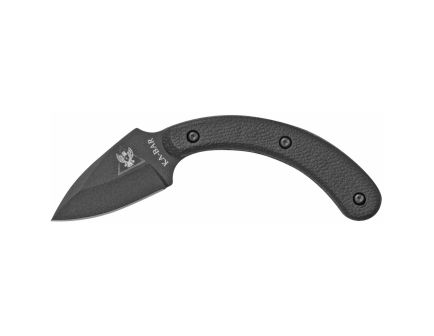 KA-BAR Ladyfinger 1.875 Drop Point Fixed Blade Knife, Black - 1494