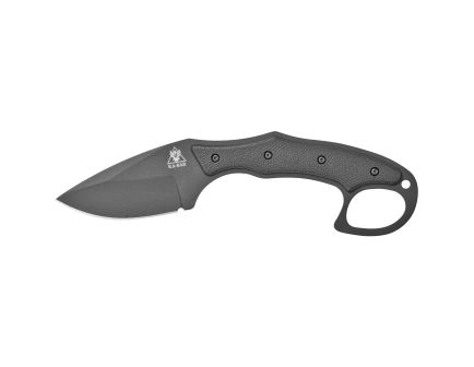 KA-BAR TDI Pocket Strike 3.188" Drop Point Fixed Blade Knife, Black - 2491