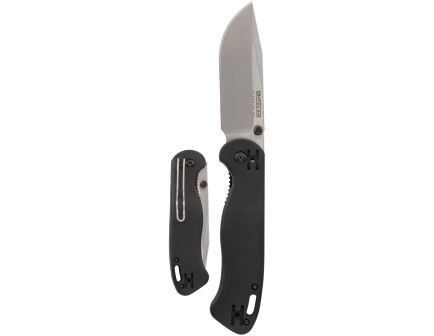 KA-BAR Becker Folder 8.5" Drop Point Folding Knife, Silver - BK40