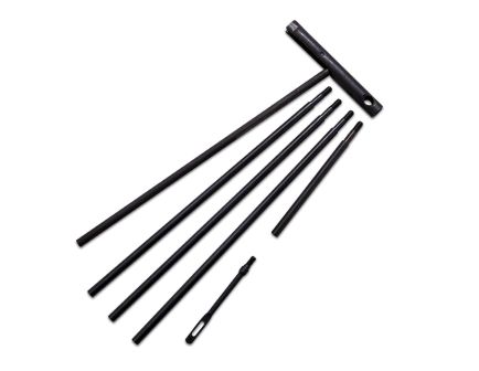 KleenBore .22 Cal/.45 Cal #8-36 Male x #8-32 Female 30" Universal Handgun/Rifle Rod Set, Black