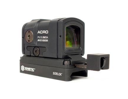 Kinetic Development Group, LLC Sidelok Optic Mount, fits Aimpoint ACRO, Anodized Finish, Black
