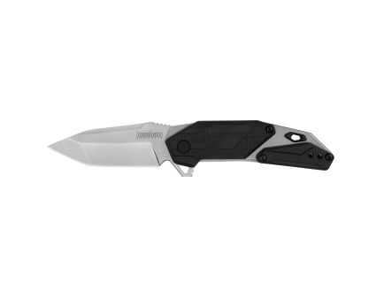 Kershaw Jetpack 2.75" Tanto Point Assisted Folding Knife, Silver - 1401
