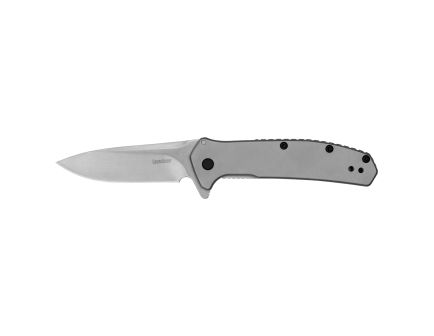 Kershaw Outcome 2.8" Assisted Folding Knife, Silver - 2044