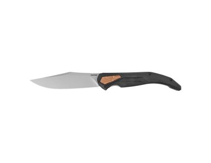 Kershaw Strata, Folding Knife, 4.5" Silver Blade, Black Bead Blasted Handle
