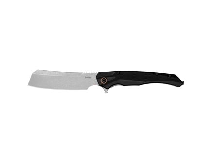 Kershaw Strata Cleaver 4" Assisted Folding Knife, Black - 2078