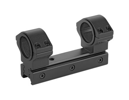 Konus One-Piece Ring Mount, fits 32mm to 52mm Objective Lenses, for 1" and 30mm Scopes, Matte Black