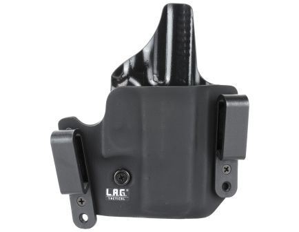 Lag Tactical Defender Right Hand Holster for Glock 26 27 33, Black - 1004