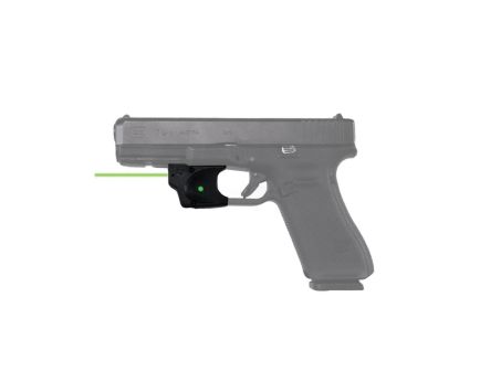 Viridian E-Series Green Laser Sight w/Green LED Light Fits Glock G17/G19/G34, Black