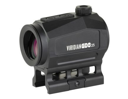 Viridian Weapon Technologies GDO, Red Dot, 3 MOA Green Dot, 25mm Objective, Black