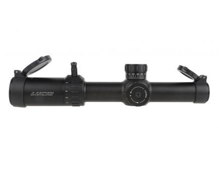 Lucid Optics 1-6x24mm Riflescope w/ Blue Illum. P7 Reticle - L-1624-P7