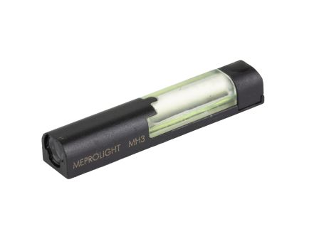 Meprolight Fiber-Tritium Bullseye, Tritium Front Sight, Green, For Glock - All Models