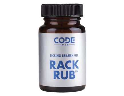 Code Blue Rack Rub Licking Branch Gel, 2 fl oz Glass Bottle