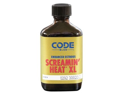 Code Blue Screamin Heat XL Scent, 2 fl oz Glass Bottle