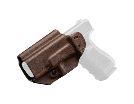 Mission First Tactical Ambidextrous IWB Holster for Glock 19/23/45, Brown - H3GL1BR1