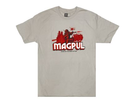 Magpul T-Shirt Medium, Silver - MAG1221040M