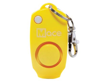 Mace 130 dB Personal Alarm w/Key Chain, Neon Yellow