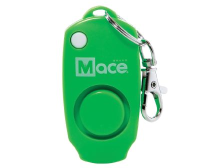 Mace 130 dB Personal Alarm w/Key Chain, Neon Green