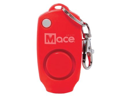 Mace 130 dB Personal Alarm w/Key Chain, Red