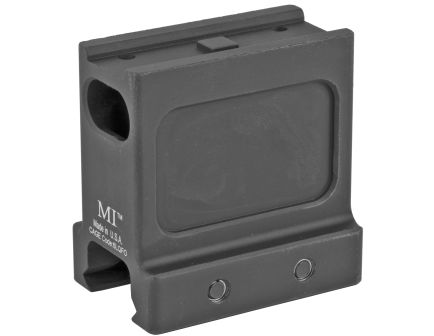 Midwest Industries NV-Height Mount, Aluminum, Black Anodized Finish, Fits Aimpoint T-1