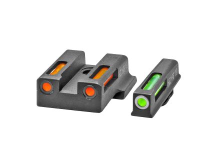 Hi-Viz LightWave H3 Smith & Wesson M&P 380 SHIELD EZ Green, Orange Front/Rear EZN421