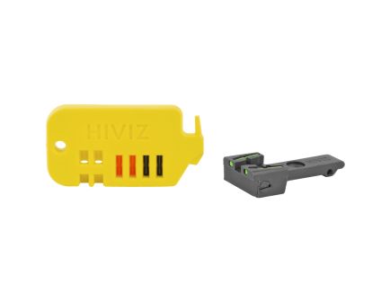 Hi-Viz Adjustable Ruger Red, Green Rear Only RGRAD211