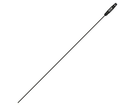 Otis .22 Cal #8-32 0.21" x 36" 1-Piece Cleaning Rod w/Rotating/Fixed Handle, Black