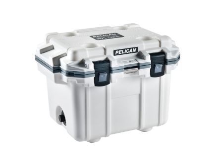 Pelican 61.13 x 27.50 x 27.50 in Elite Cooler 30Q-1-WHTGRY Cooler Gray, White