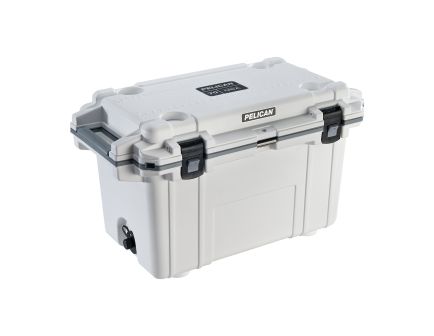 Pelican Elite Cooler 70Q-1-WHTGRY Cooler Gray, White - 70Q1WHTGRY