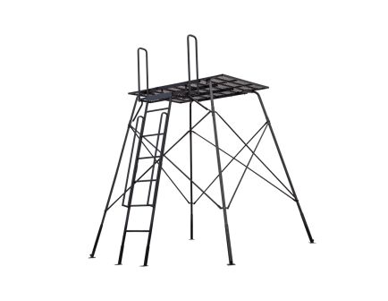 River's Edge Landmark 550 95" x 95" x 96" 800 lb Tower, Black