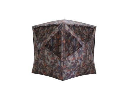 Barronett Blinds Prowler 350 70" x 70" x 80" Hub Blind, Bloodtrail Woodland Camouflage