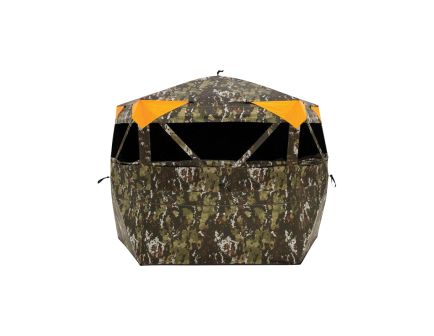 Barronett Blinds SPY 5 72" 2-Vertical Corner Ground Blind, Crater Harvest Camouflage